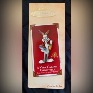Hallmark Keepsake Ornament Bugs Bunny Looney Tunes 2002 like new condition